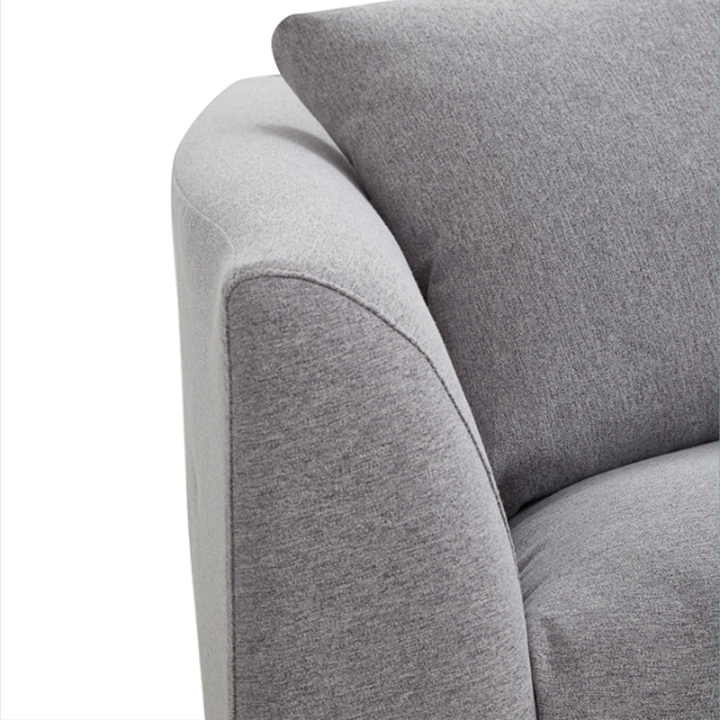 Aalto Boutique Light Grey Feathers Armchair