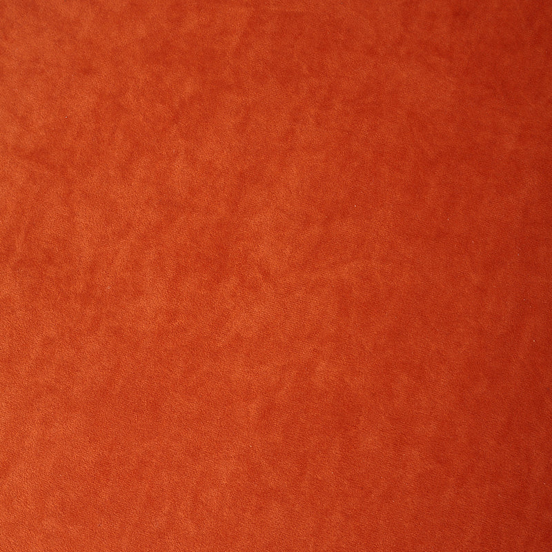 Orange Suede Accent Chair