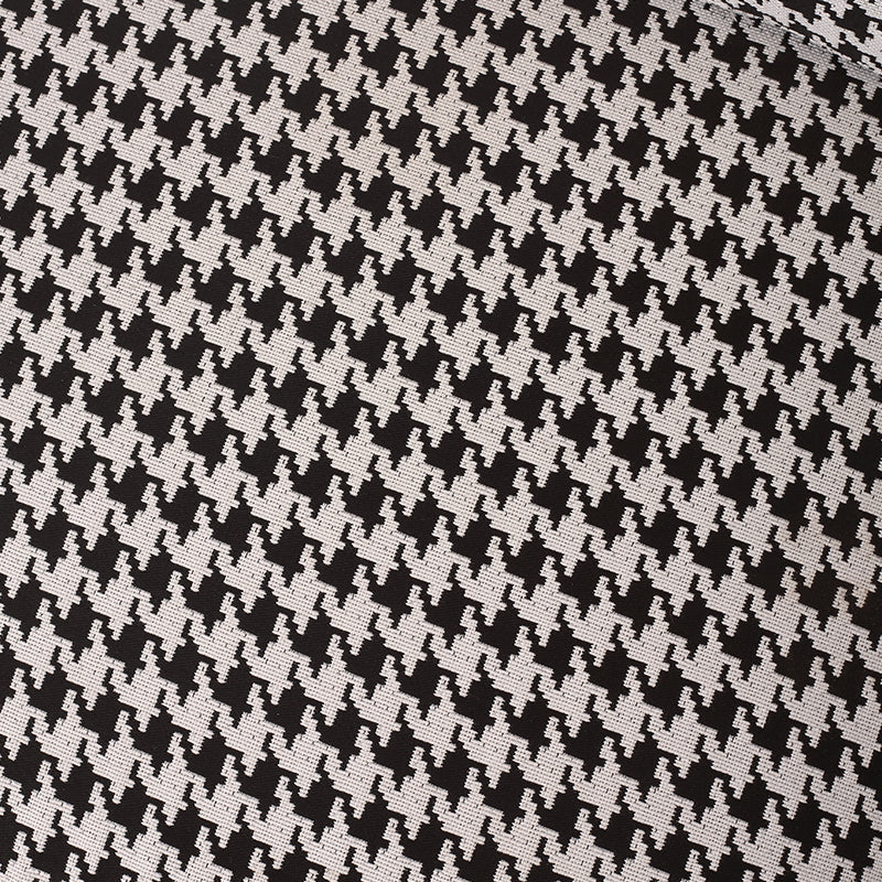 Retro Houndstooth Floor Armchair