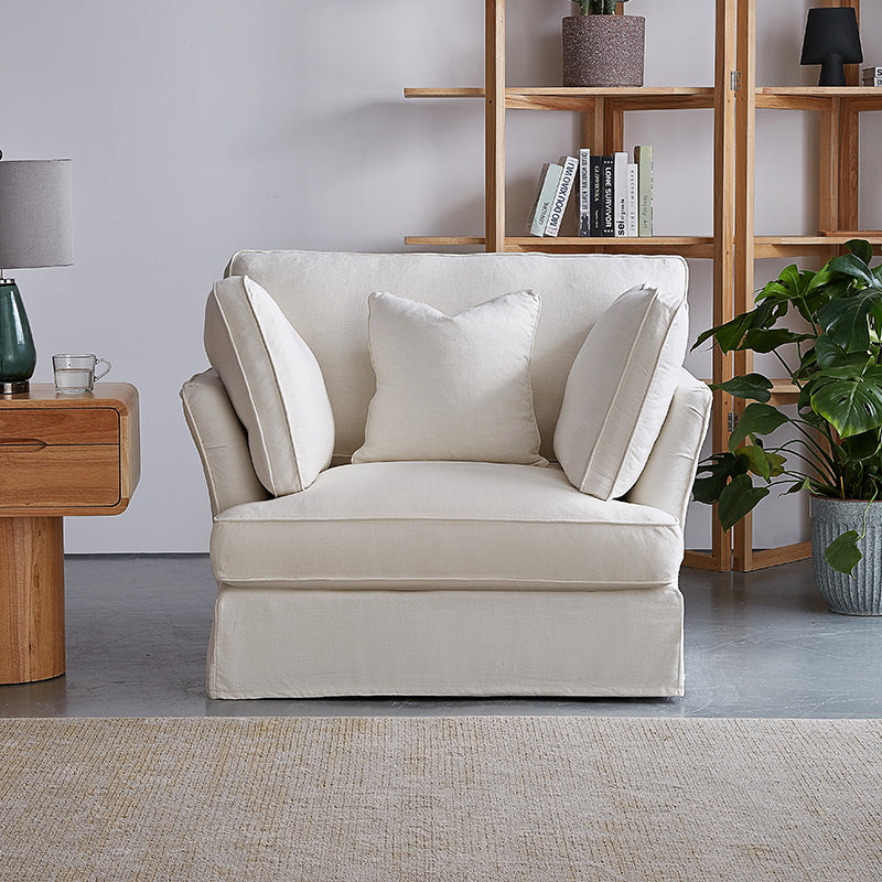 Hygge White Armchair