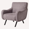 Gray Suede Lady Chair