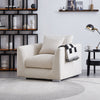 Aalto Boutique Beige Feathers Armchair