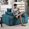 Jade Green Box Armchair