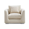 Aalto Boutique Beige Feathers Armchair